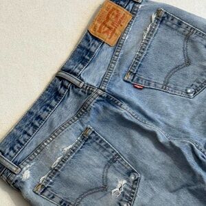 Levi's Light Blue Straight Leg Jeans